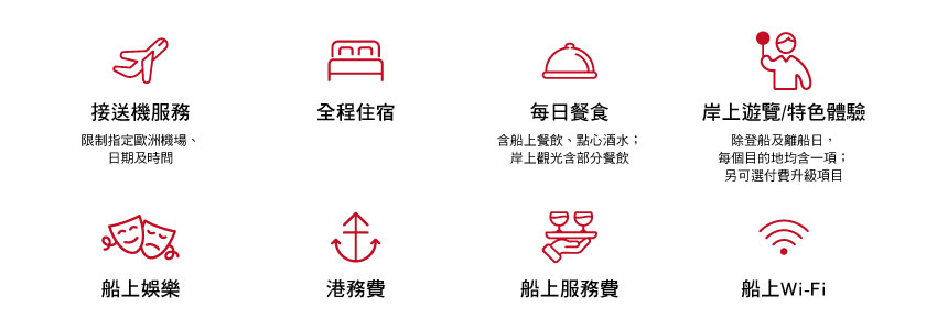 維京河輪-獎章